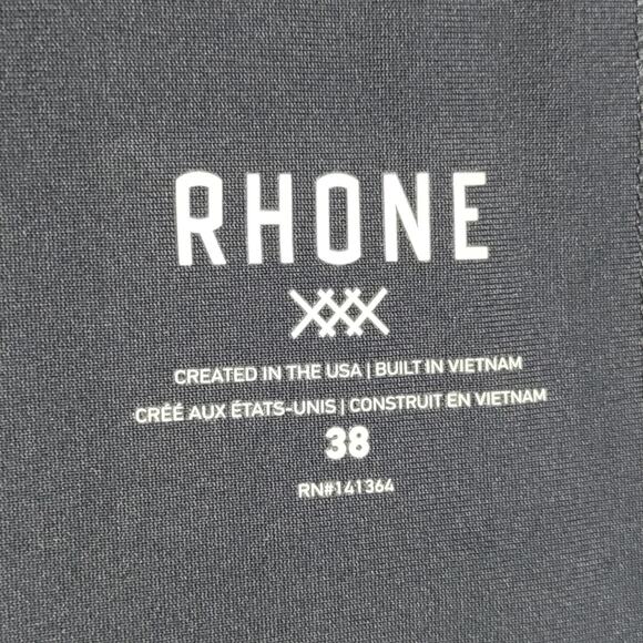 Rhone Men's 9" Commuter Shorts Size 38 Iron Gray Lifestyle Shorts Golf Preppy - Picture 6 of 12